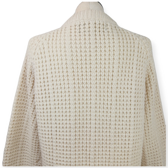 Cornel SZ L/XL VTG Hand Loomed Ireland Chunky Rory Gilmore Alternative Sweater - Picture 6 of 8